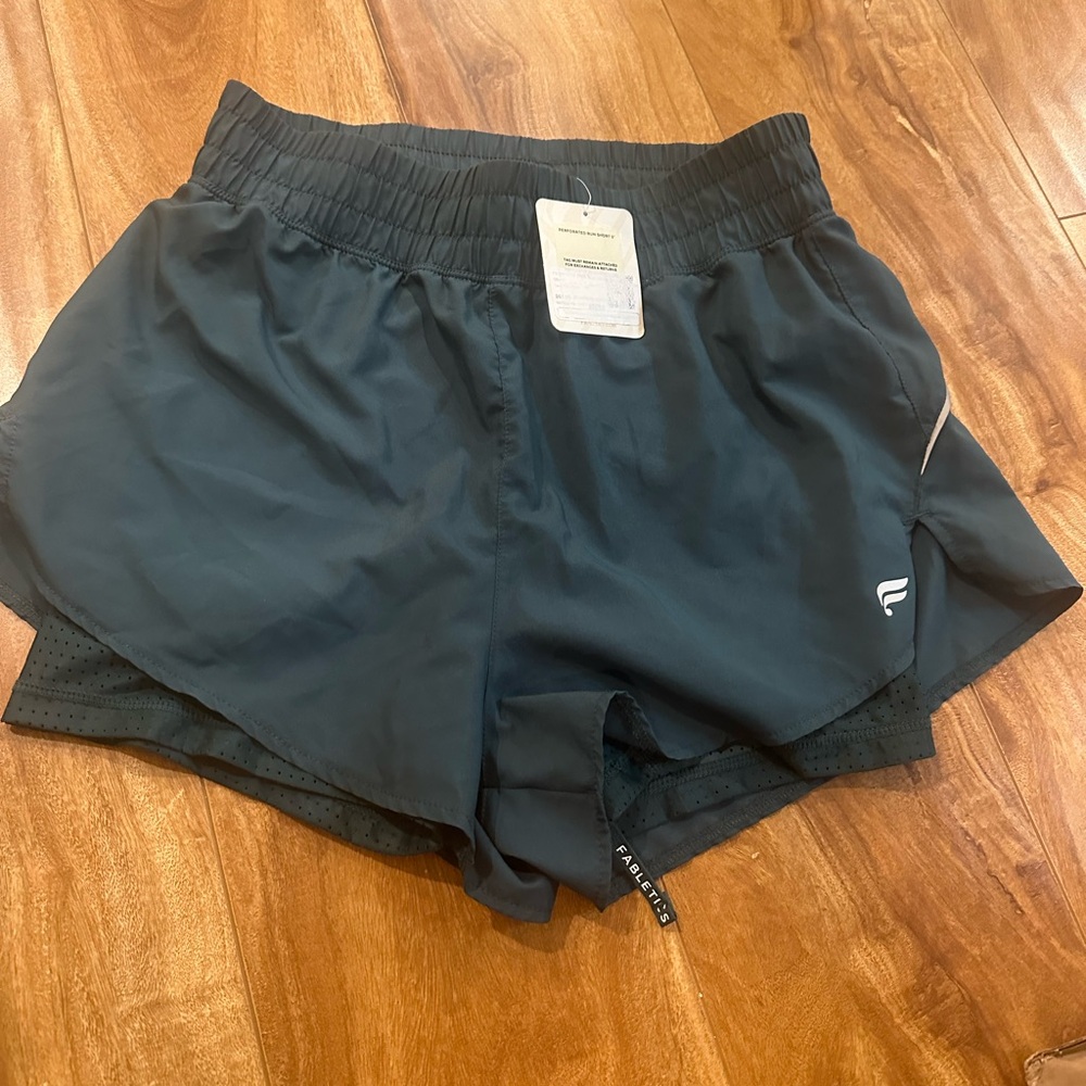 Fabletics Black Athletic Shorts for Women